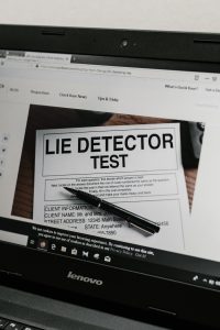 denial virus means you will need a lie detector test